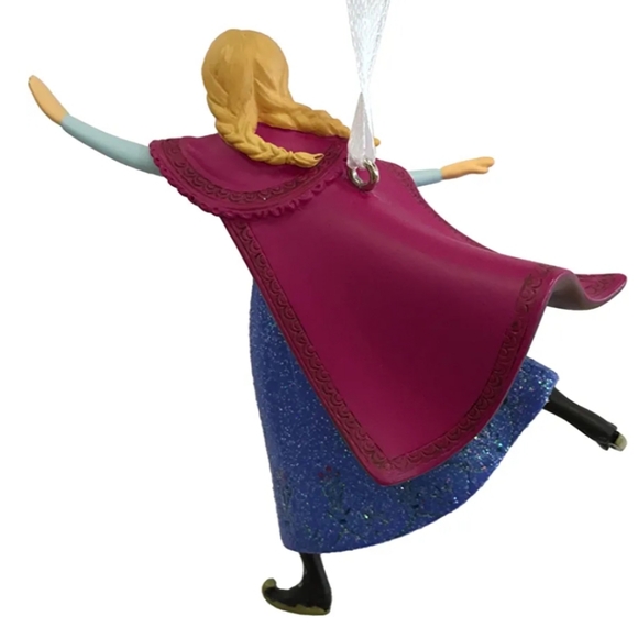 NWT 2 AVAILABLE Hallmark Anna skating Christmas ORNAMENT Frozen - Picture 2 of 2